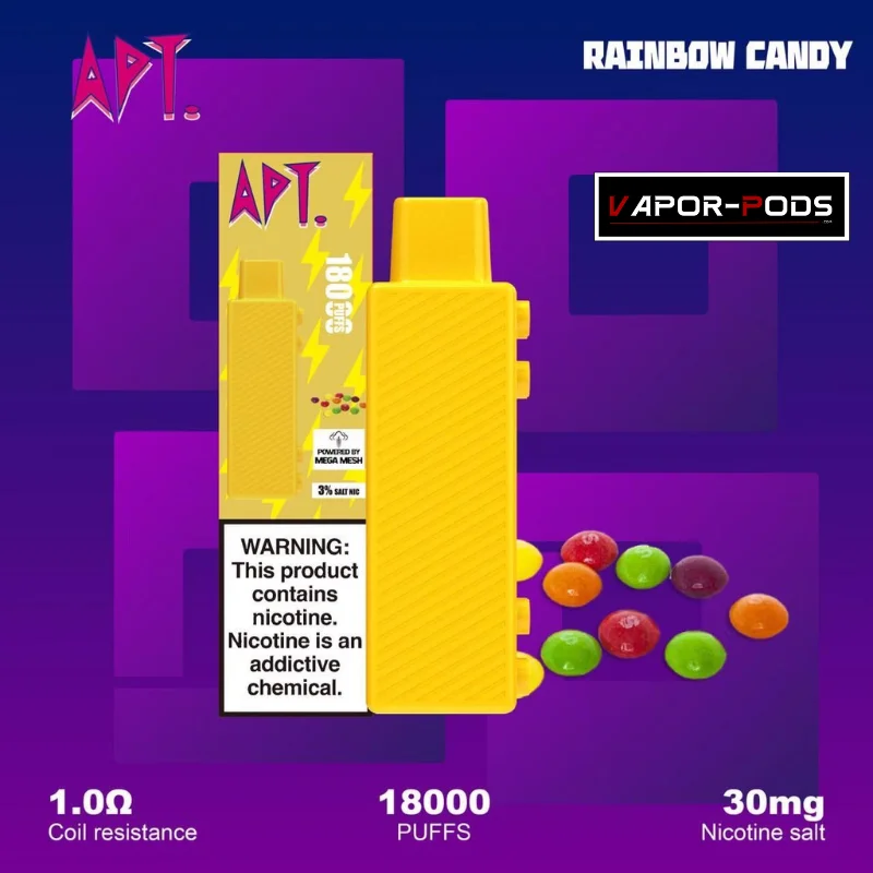 APT 18000 puffs_Rainbow Candy