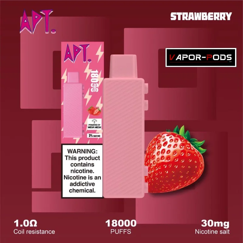 APT 18000 puffs_Strawberry