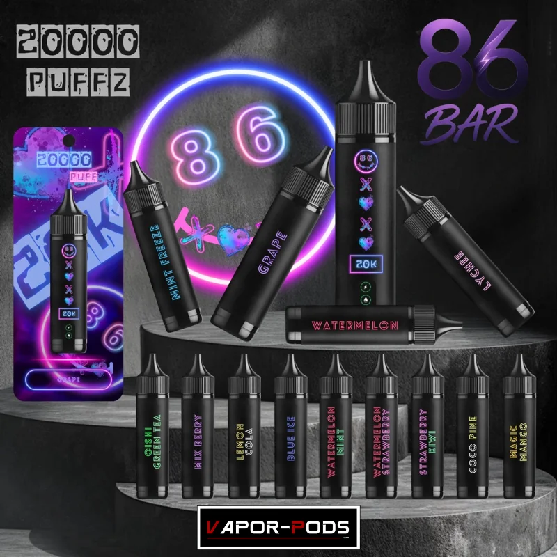 86 BAR 20000 puffs