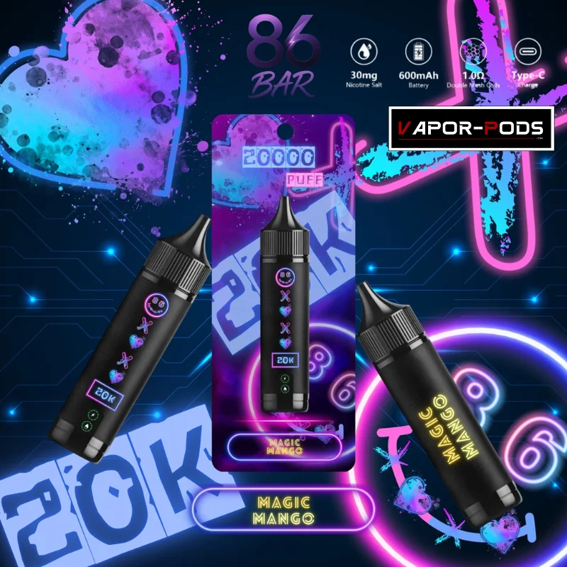 86 BAR 20000 puffs_Magic Mango