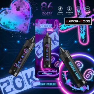 86 BAR 20000 puffs_Mint freeze