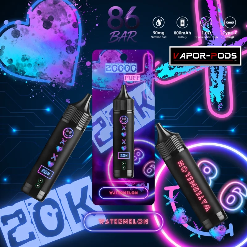 86 BAR 20000 puffs_Watermelon