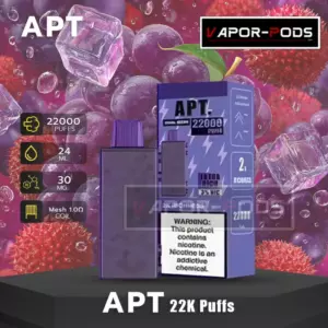 APT 22000 puffs_Grape Lychee