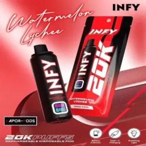 INFY 20000 puffs_Watermelon Lychee