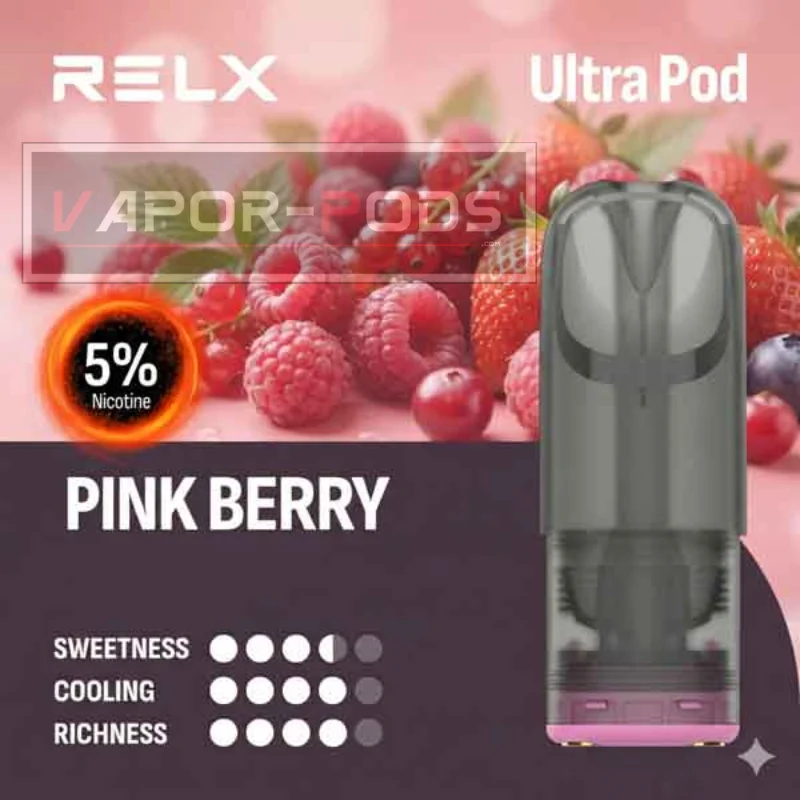 RELX Ultra Pod_Pink Berry Nic5%
