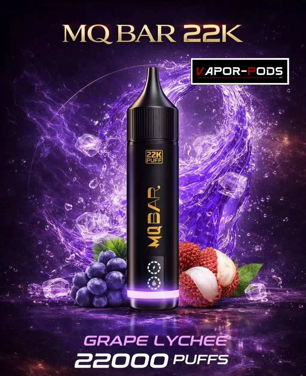 MQ BAR 22K_Grape Lychee